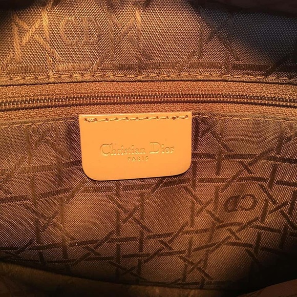 Lady Dior Fabric Satchel - Picture 4 of 9